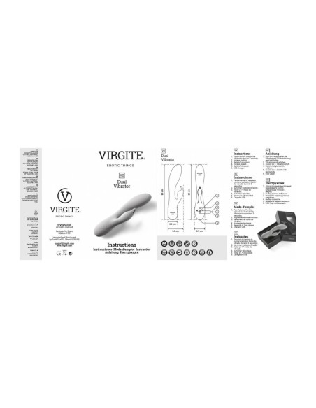 Vibromasseur Virgite Bleu