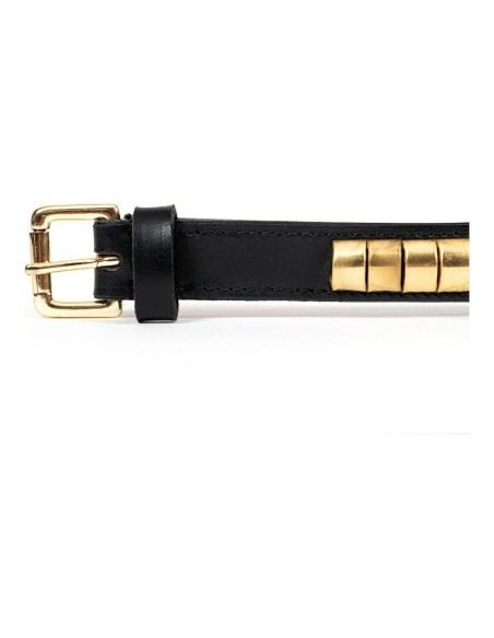 Collier pour Chien Gloria Duna Noir Doré (35 x 2 cm)