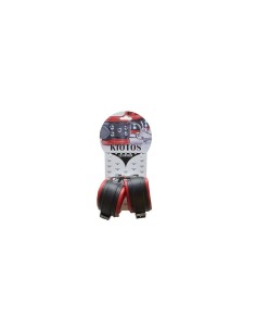 Menottes Kiotos Noir Rouge 2