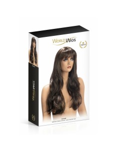 Accessoire Érotique World Wigs Diane Marron Perruques 2