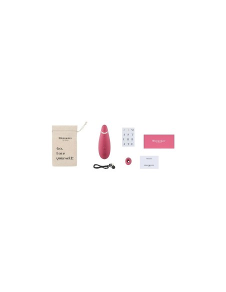 Vibromasseur Womanizer WOM163-RASPBERRY Bordeaux