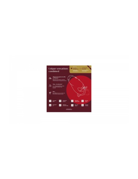 Vibromasseur Womanizer WOM171-BORDEAUX Bordeaux