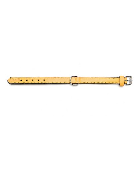 Collier pour Chien Gloria Rembourré Jaune (50 x 2,5 cm)