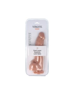 Gode réaliste Virgite 23,5 cm 2