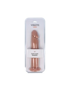 Gode réaliste Virgite 26 cm 2