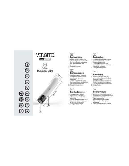 Vibromasseur Virgite Silicone