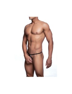 Tanga Mob Eroticwear Noir S/M