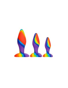 Plug Anal XR Silicone Lot 3 Pièces