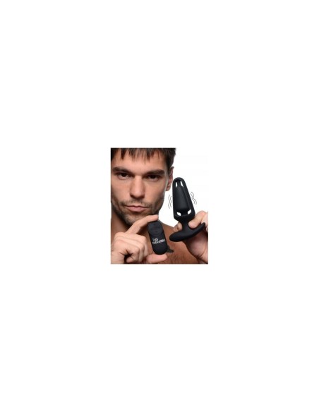 Vibromasseur anal XR Noir Silicone