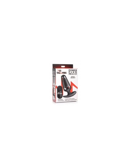 Vibromasseur anal XR Noir Silicone