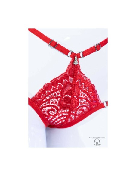 Tanga Chilirose Rouge S/M