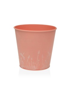 Pot Versa Zink Orange Métal (14 cm)