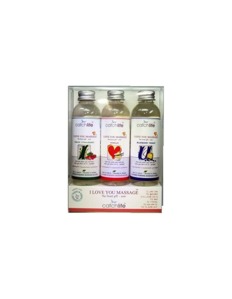 Lubrifiant Nature Body I Love You 3 x 75 ml