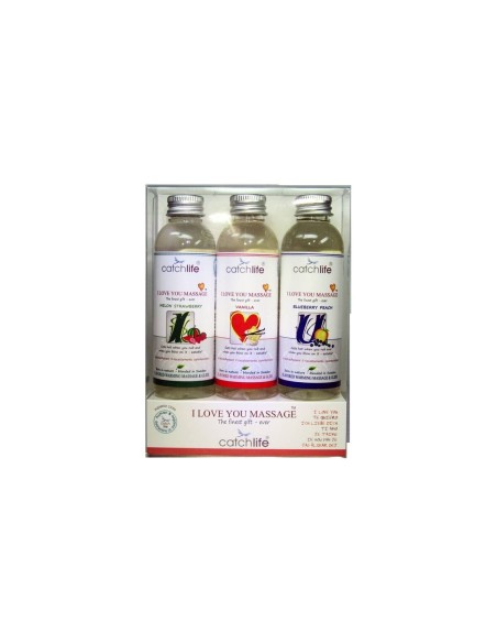 Lubrifiant Nature Body I Love You 3 x 75 ml