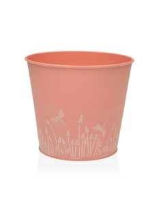 Pot Versa Zink Orange Métal (16 cm)