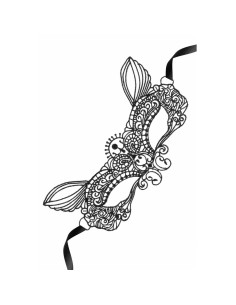 Masque Maskarade PLEINE LUNE Noir 2