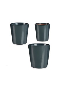 Set de pots Ibergarden LINCE PQ - 7011 Anthracite Argile (6 Unités) 2
