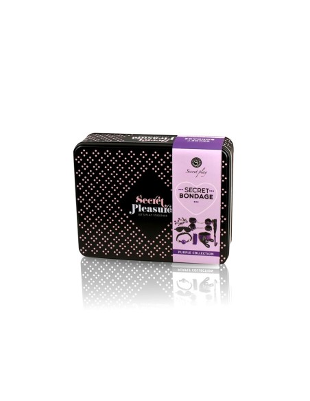Menottes Secret Play Noir Violet