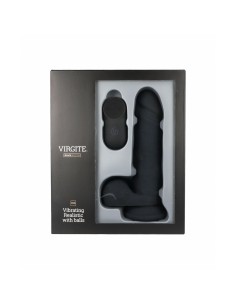 Gode réaliste Virgite R16 Noir 16 cm 2