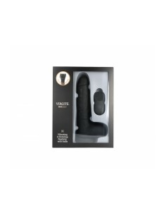Gode réaliste Virgite R9 Noir 19 cm 2