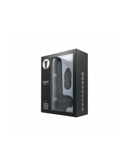 Gode réaliste Virgite R9 Noir 19 cm