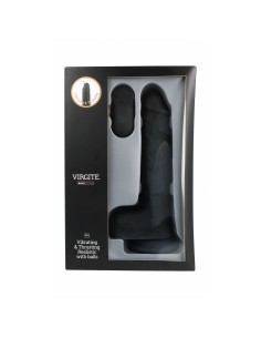 Gode réaliste Virgite R14 Noir 23 cm 2