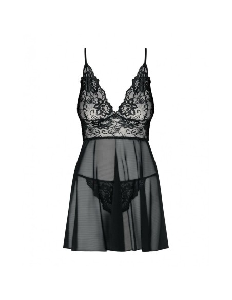 Nuisette & String Imperia S/M Obsessive Idillia babydoll Noir