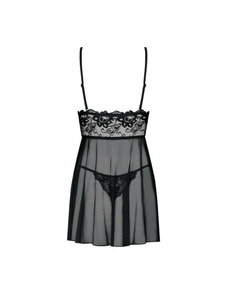 Nuisette & String Imperia S/M Obsessive Idillia babydoll Noir