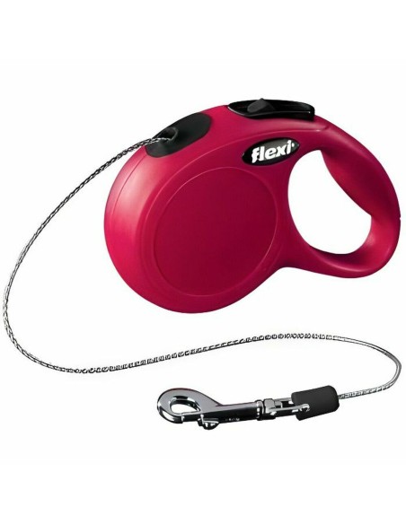 Laisse pour Chien Flexi New Classic 3 m Rouge Taille XS