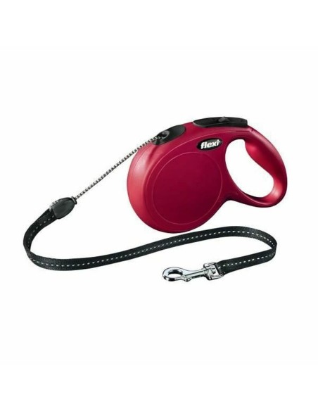 Laisse pour Chien Flexi New Classic 8 m Rouge Taille M