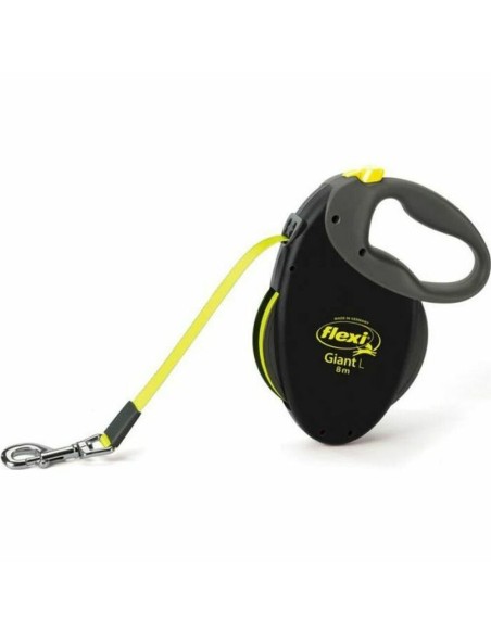 Laisse pour Chien Flexi New Classic Multicouleur Jaune/Noir L