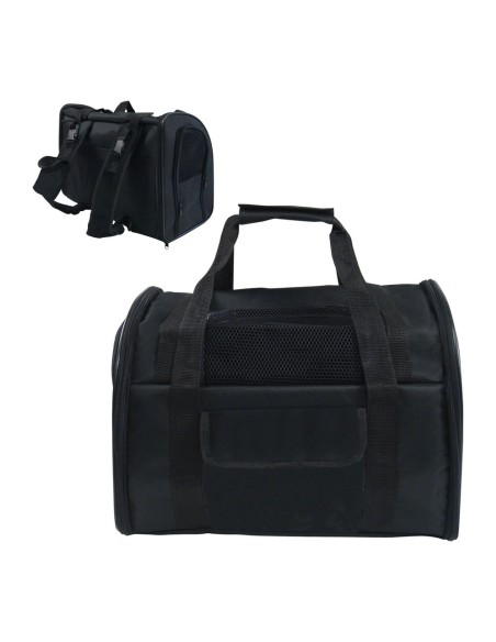 Sac à dos pour animaux de compagnie Gloria Kangaroo Noir 41 x 30 x 21 cm