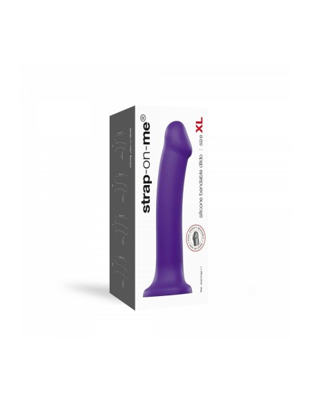 Gode Strap-on-me Purple Silicone XL Violet