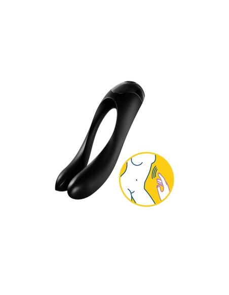 Masseur Couples Satisfyer Candy Cane Noir