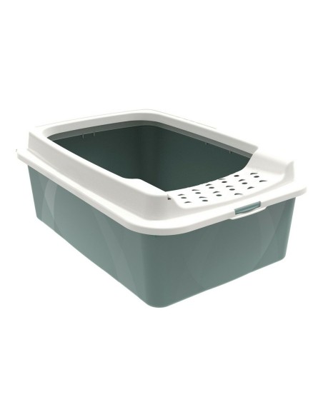 Bac à litière pour chats Rotho My Pet Bonnie Eco 56 x 17 x 40 cm Blanc/Vert