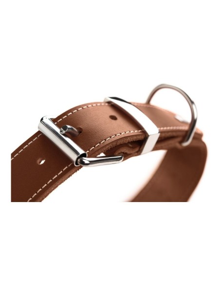 Collier pour Chien Hunter Special Cognac Cognac (28-34 cm) (28 - 34 cm)