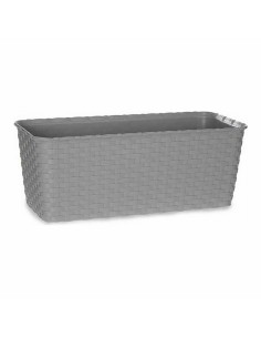 Jardinière Stefanplast 73660 Gris Plastique 13 x 11 x 29 cm (12 Unités) 2