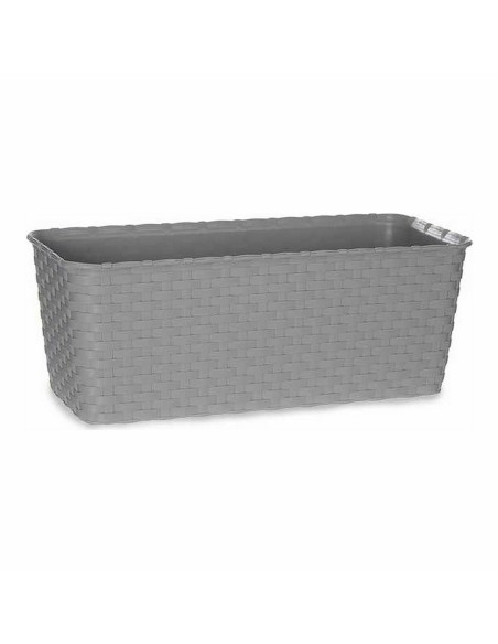 Jardinière Stefanplast 73660 Gris Plastique 13 x 11 x 29 cm (12 Unités)