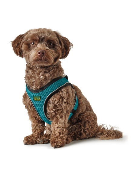 Harnais pour Chien Hunter Hilo Comfort 55-60 cm Taille M Turquoise