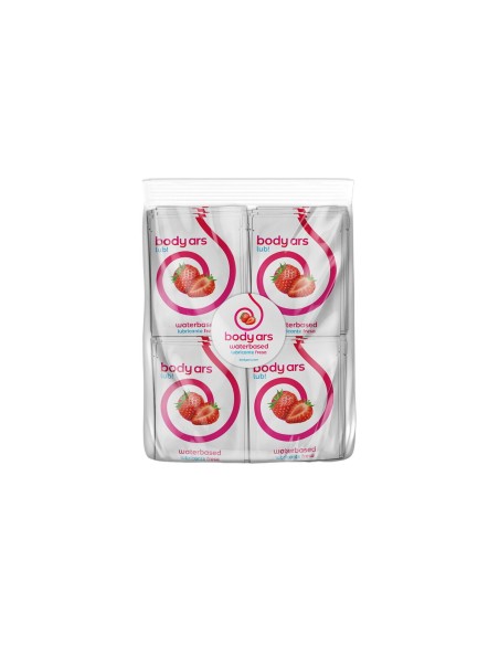 Lubrifiant à base d'eau Body Ars 4 ml Fraise