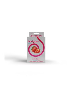 Lubrifiant à base d'eau Body Ars 4 ml Fraise