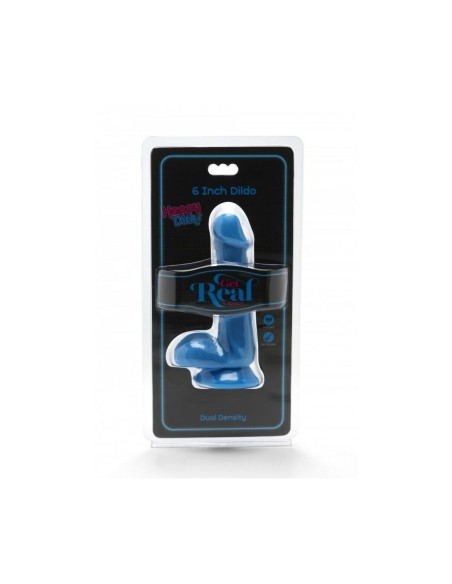 Gode réaliste Get Real by Toyjoy Bleu