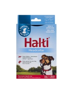 Collier d'entraînement pour chiens Company of Animals Halti Noir Muselière (31-40 cm) 2
