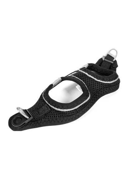 Harnais pour Chien Gloria Air Mesh Star Noir Taille XXS (24-26 cm)