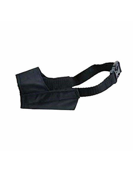 Muselière Gloria Noir Nylon Taille 3 (18.5 cm)