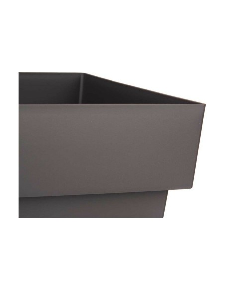 Pot auto-arrosant Ibergarden 87949 Gris Plastique 37 x 51 x 37 cm (6 Unités)
