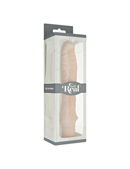 Vibromasseur réaliste Get Real by Toyjoy Beige