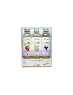 Lubrifiant Nature Body Vanilla 3 x 75 ml Fraise Myrtilles