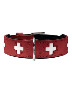 Collier pour Chien Hunter Swiss Rouge/Noir (47-54 cm)