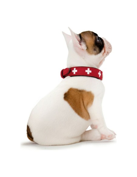 Collier pour Chien Hunter Swiss Rouge/Noir (38-43.5 cm)